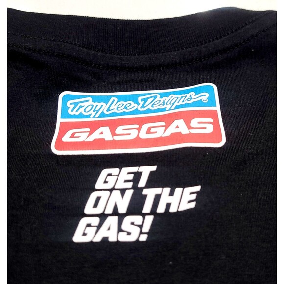 Troy Lee Designs GasGas TEAM Pit Graphic T Shirt Size Adult Small NWOT - Picture 7 of 10